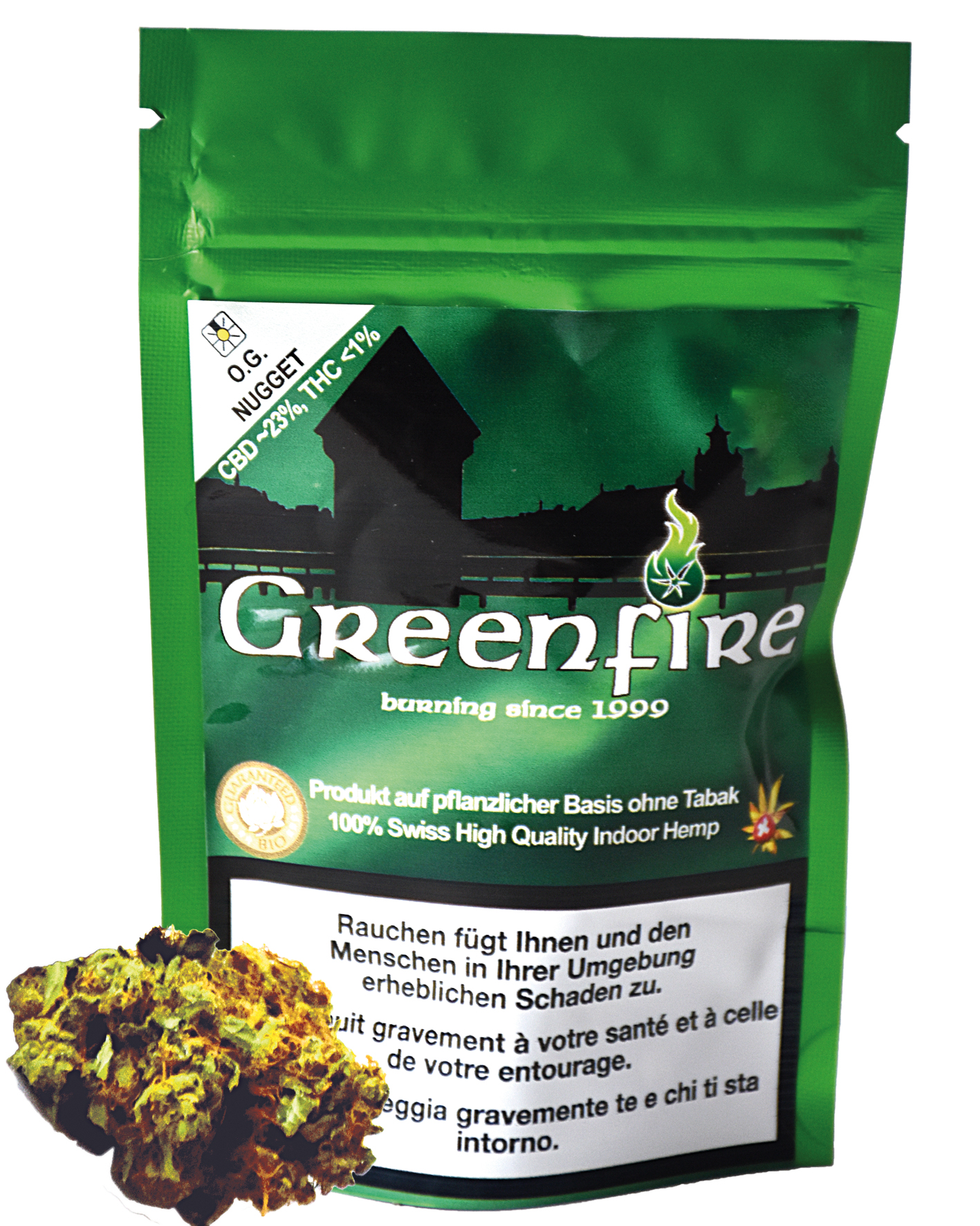 Greenfire: Sorte O.G. Nugget